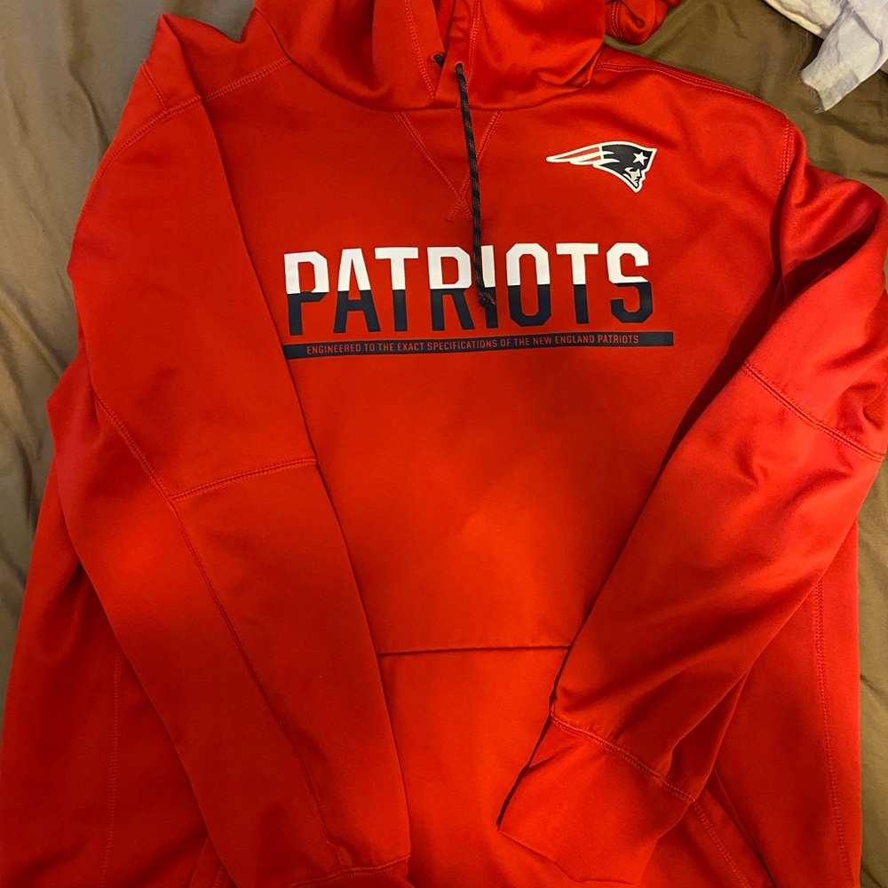 Nike New England Patriots therma fit hoodie